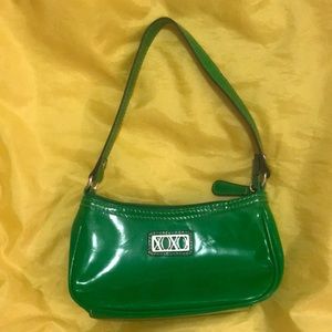 🎀 2/30 🎀 Xoxo Y2K mini purse green pleather